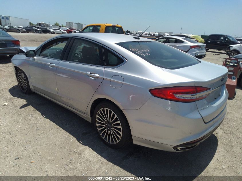 2018 FORD FUSION SE - 3FA6P0H97JR161171