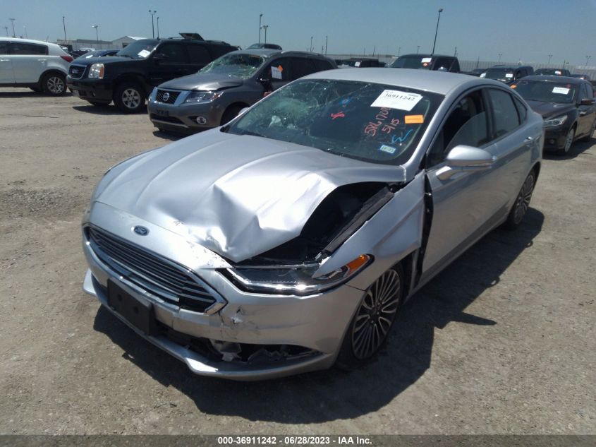 2018 FORD FUSION SE - 3FA6P0H97JR161171