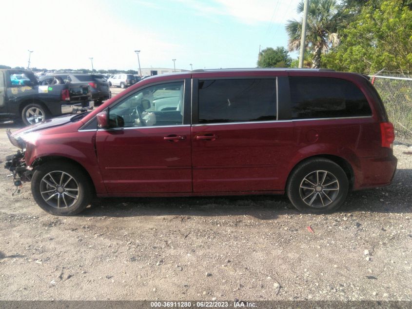 2017 DODGE GRAND CARAVAN SXT - 2C4RDGCG5HR616842