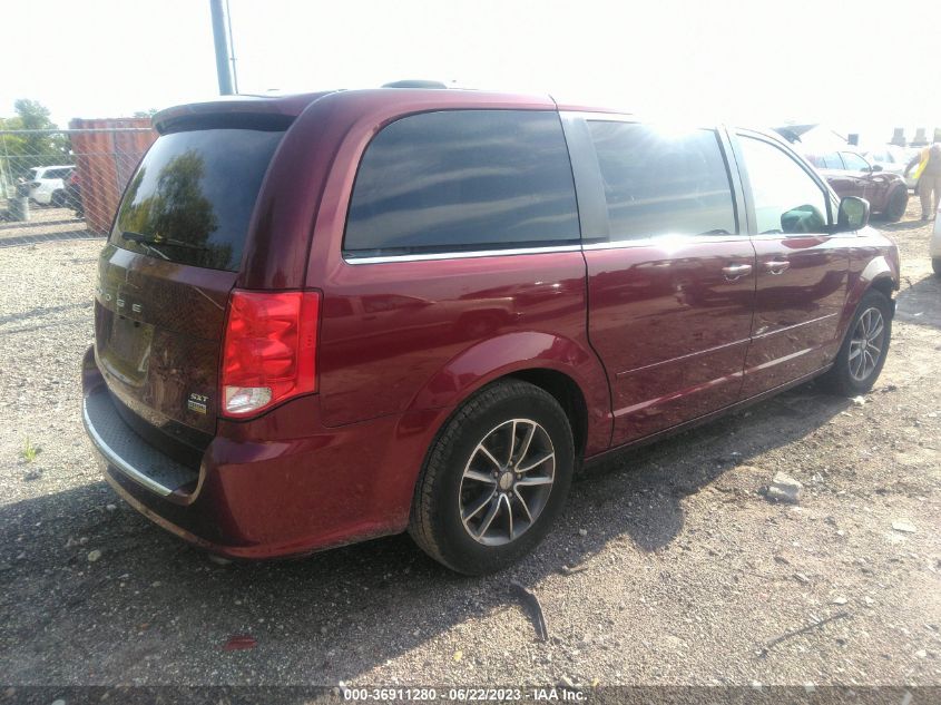 2017 DODGE GRAND CARAVAN SXT - 2C4RDGCG5HR616842