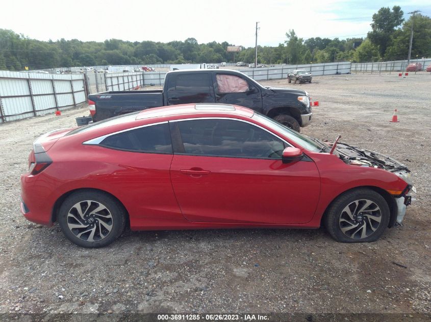 2018 HONDA CIVIC COUPE LX-P - 2HGFC4B0XJH306983