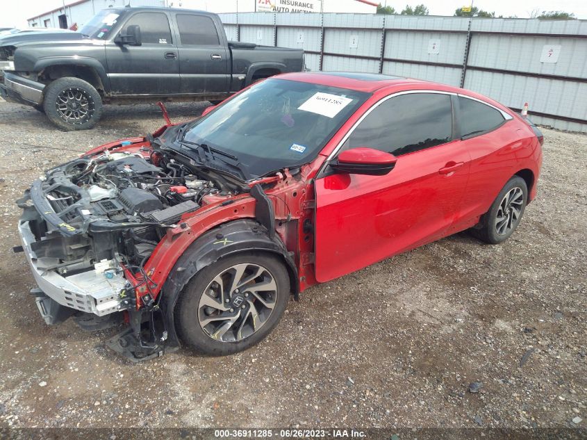 2018 HONDA CIVIC COUPE LX-P - 2HGFC4B0XJH306983
