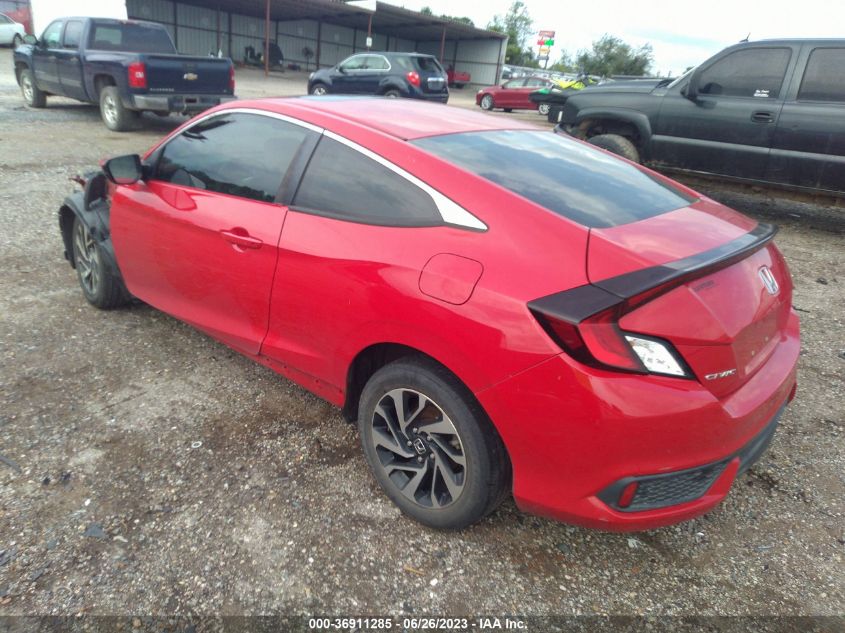 2018 HONDA CIVIC COUPE LX-P - 2HGFC4B0XJH306983