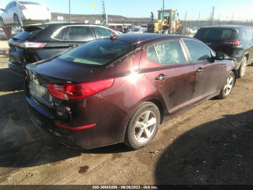 2015 KIA OPTIMA LX - 5XXGM4A7XFG380705