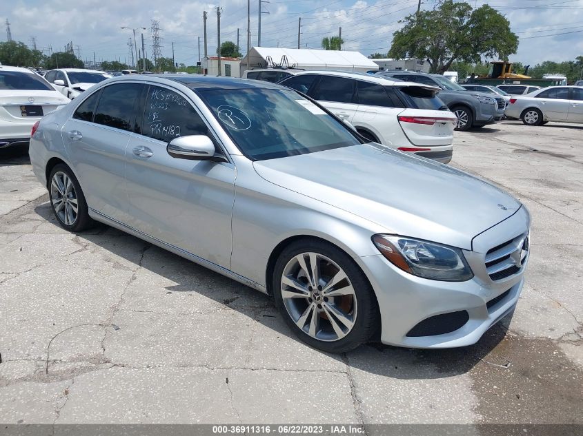 2018 MERCEDES-BENZ C-CLASS C 300 - WDDWF4JB6JR345424