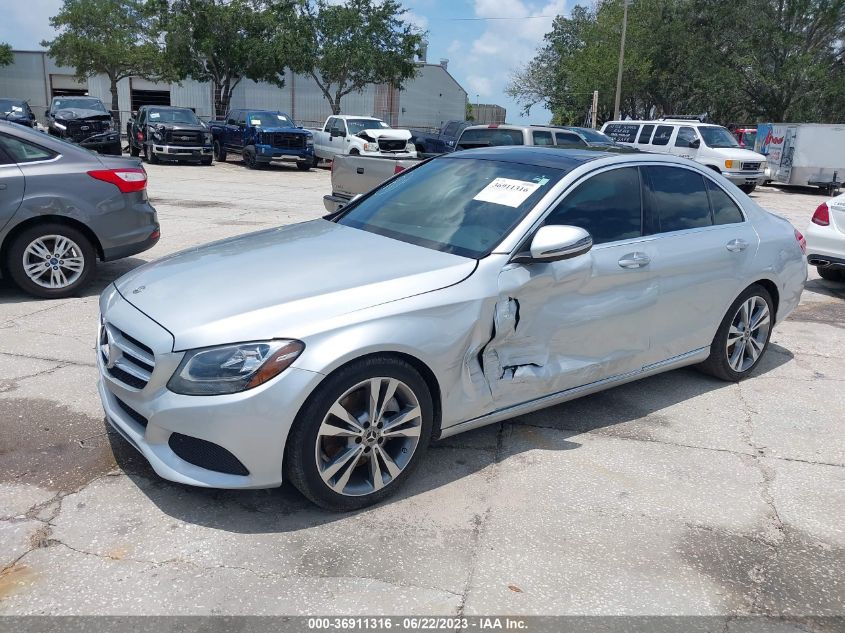 2018 MERCEDES-BENZ C-CLASS C 300 - WDDWF4JB6JR345424