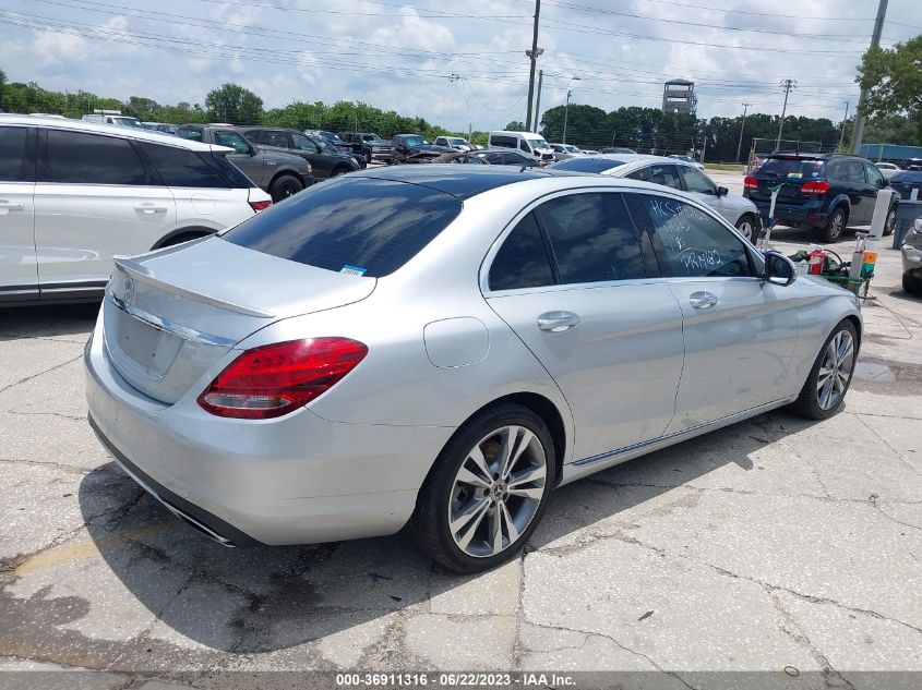 2018 MERCEDES-BENZ C-CLASS C 300 - WDDWF4JB6JR345424