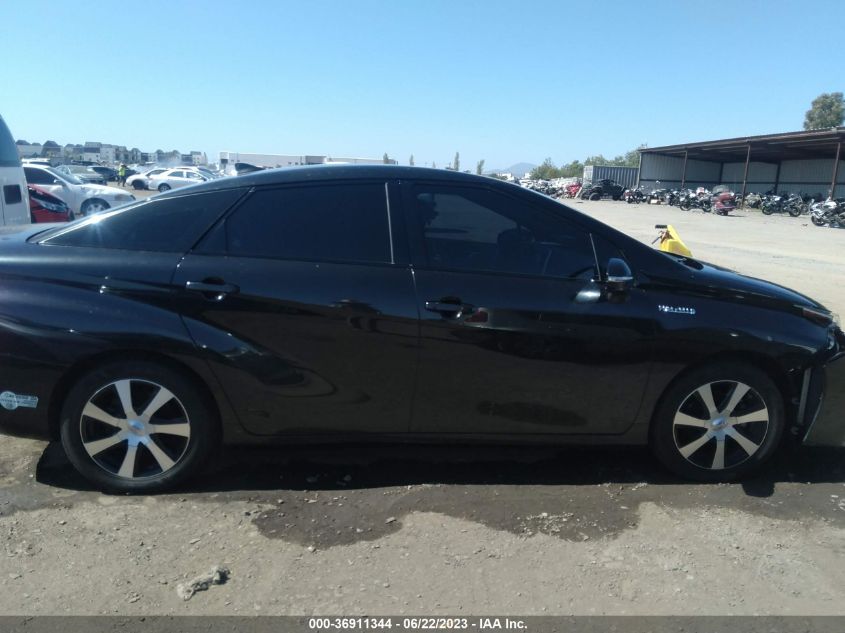 2016 TOYOTA MIRAI JTDBVRBD3GA000996
