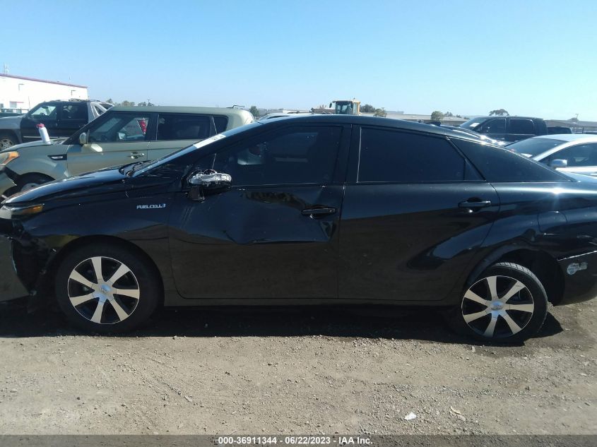 2016 TOYOTA MIRAI JTDBVRBD3GA000996
