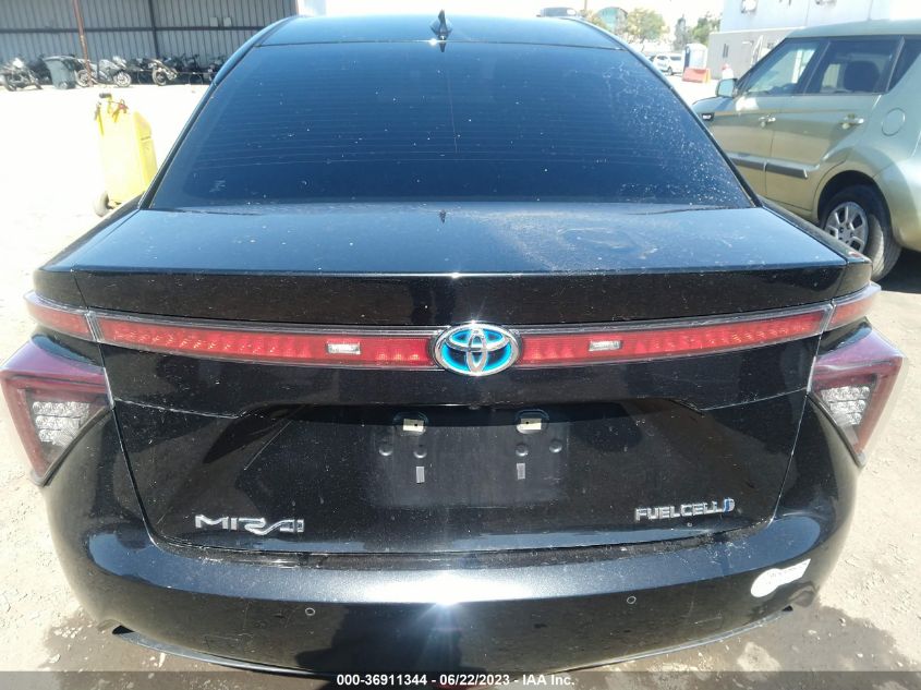 2016 TOYOTA MIRAI JTDBVRBD3GA000996