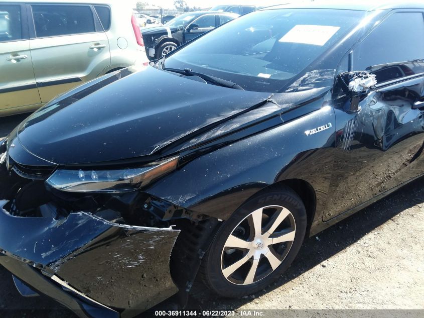 2016 TOYOTA MIRAI JTDBVRBD3GA000996