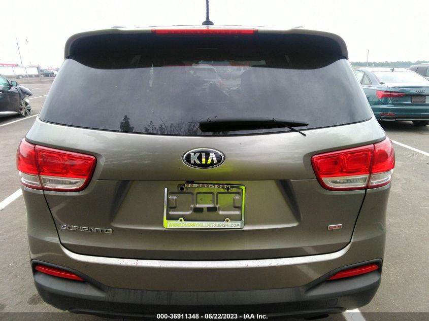 2016 KIA SORENTO LX - 5XYPGDA3XGG146727