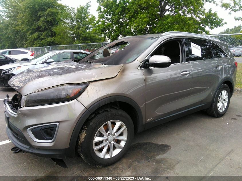 2016 KIA SORENTO LX - 5XYPGDA3XGG146727
