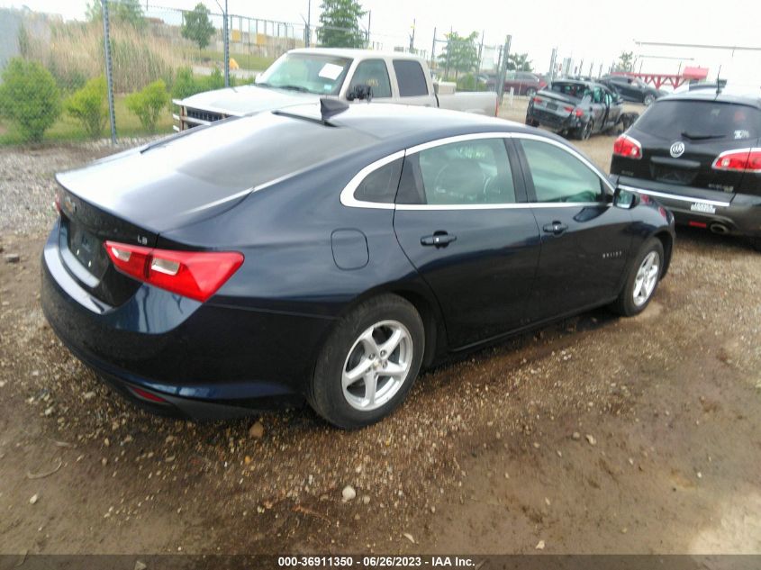 2016 CHEVROLET MALIBU LS - 1G1ZB5ST2GF301181
