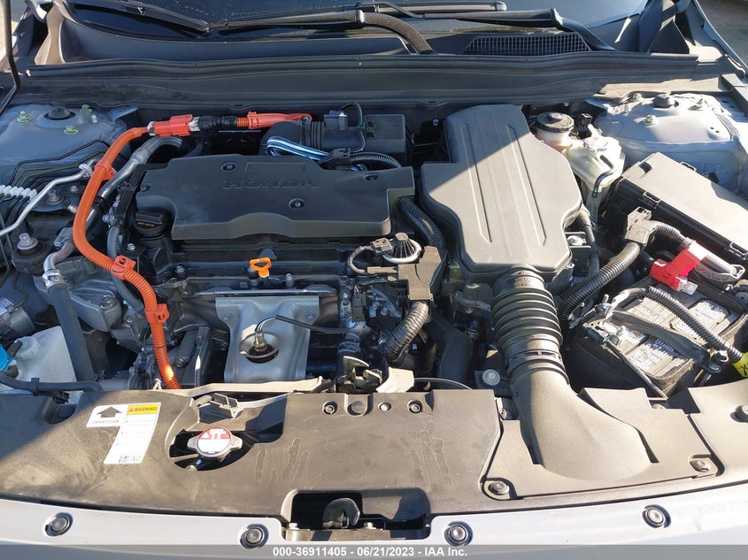 VIN 1HGCV3F20NA033141 2022 HONDA ACCORD HYBRID SPORT