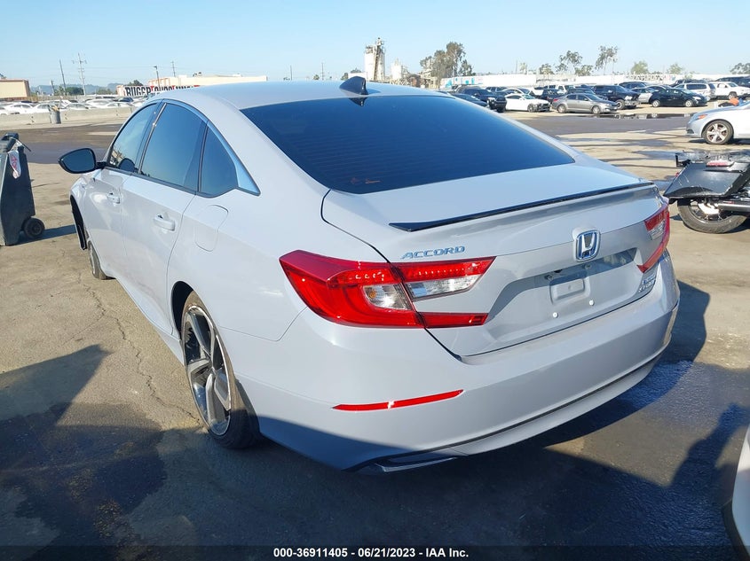 VIN 1HGCV3F20NA033141 2022 HONDA ACCORD HYBRID SPORT