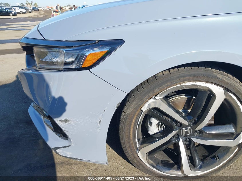 VIN 1HGCV3F20NA033141 2022 HONDA ACCORD HYBRID SPORT