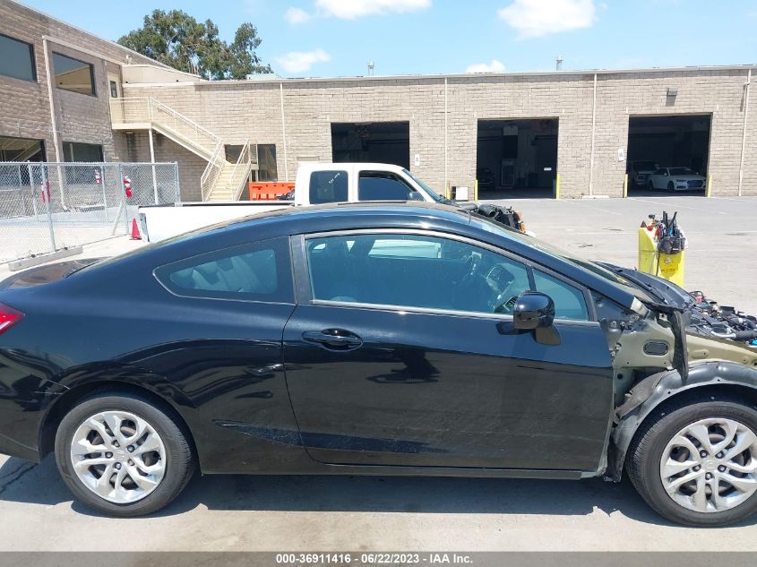 2014 HONDA CIVIC COUPE LX - 2HGFG3B52EH509740