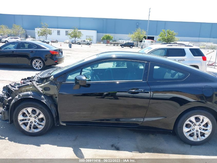 2014 HONDA CIVIC COUPE LX - 2HGFG3B52EH509740