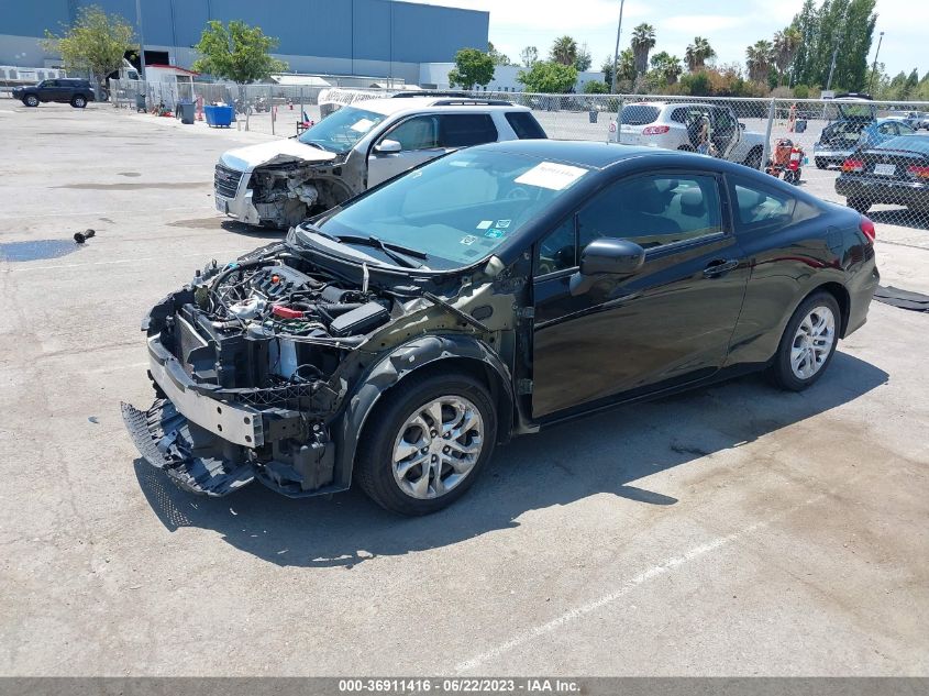 2014 HONDA CIVIC COUPE LX - 2HGFG3B52EH509740