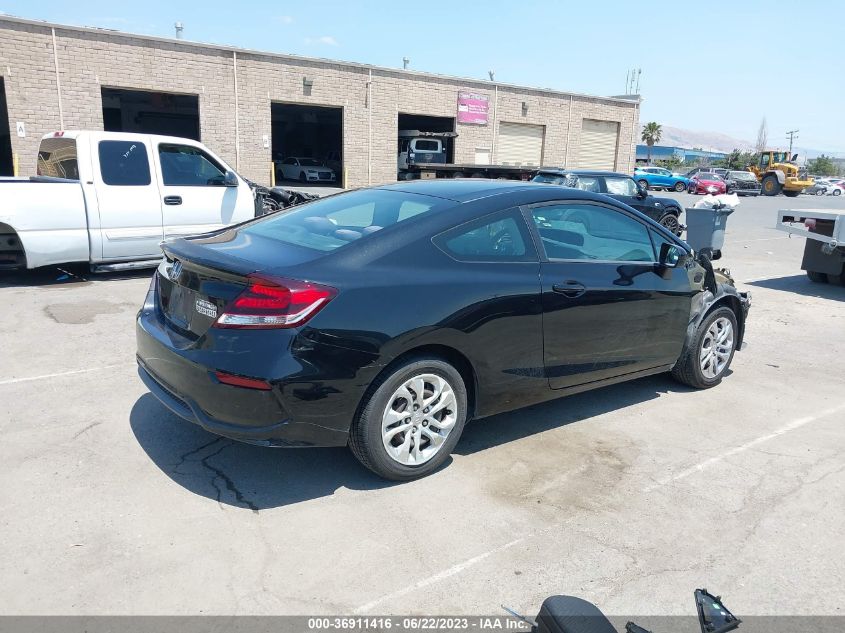 2014 HONDA CIVIC COUPE LX - 2HGFG3B52EH509740