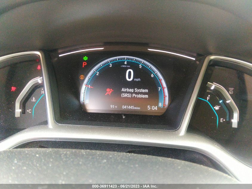 2019 HONDA CIVIC SEDAN EX - 19XFC1F38KE018037