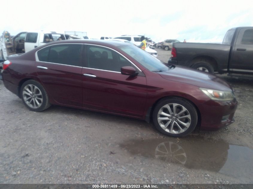 2014 HONDA ACCORD SEDAN SPORT - 1HGCR2F52EA079322