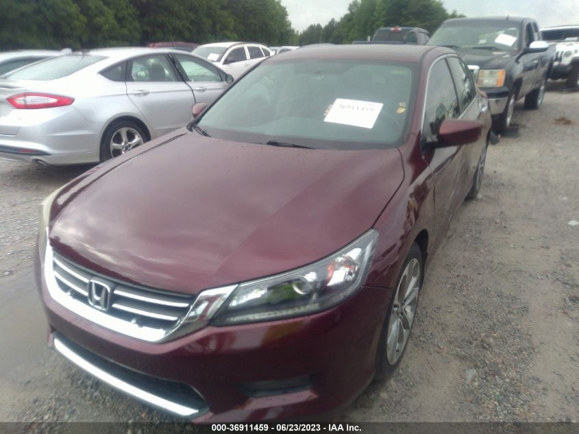 2014 HONDA ACCORD SEDAN SPORT - 1HGCR2F52EA079322