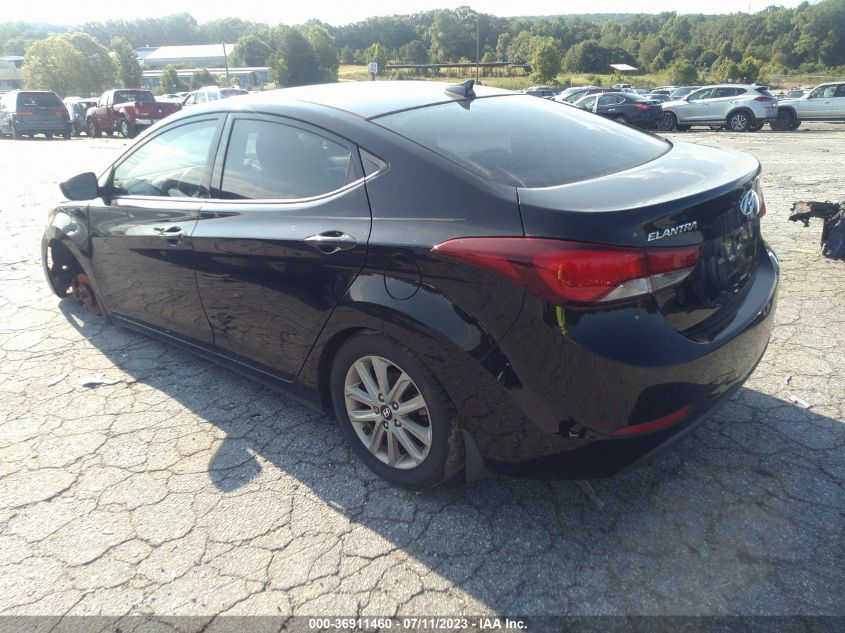 2016 HYUNDAI ELANTRA SE - 5NPDH4AE6GH725062