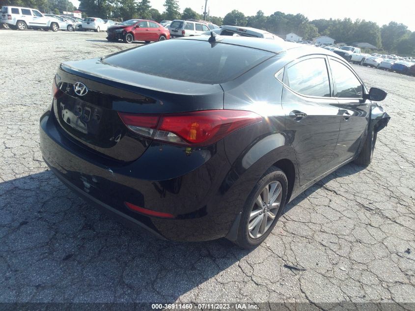 2016 HYUNDAI ELANTRA SE - 5NPDH4AE6GH725062