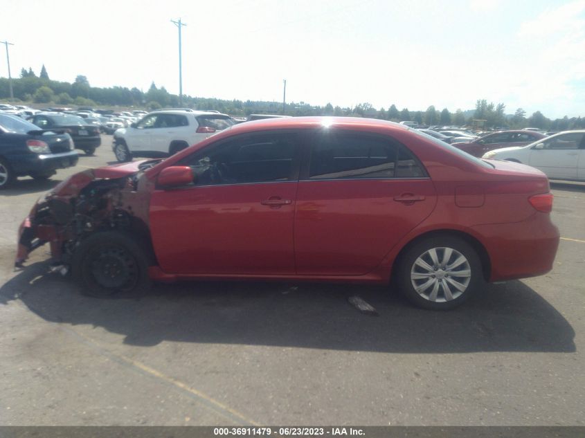 2013 TOYOTA COROLLA L/LE/S - 2T1BU4EE8DC931432