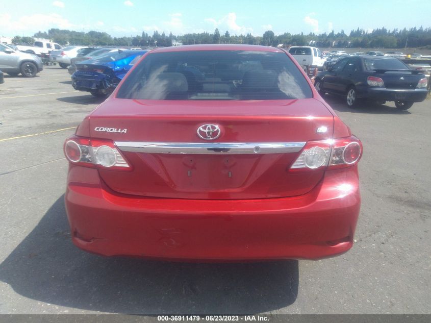 2013 TOYOTA COROLLA L/LE/S - 2T1BU4EE8DC931432