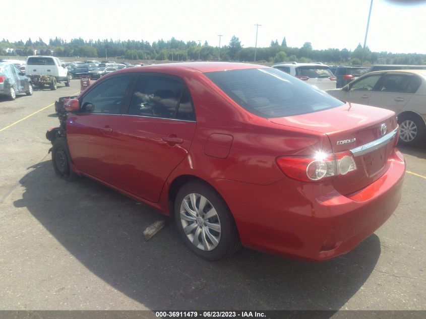 2013 TOYOTA COROLLA L/LE/S - 2T1BU4EE8DC931432