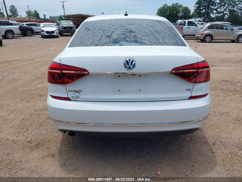 2017 VOLKSWAGEN PASSAT 1.8T S - 1VWAT7A34HC006842