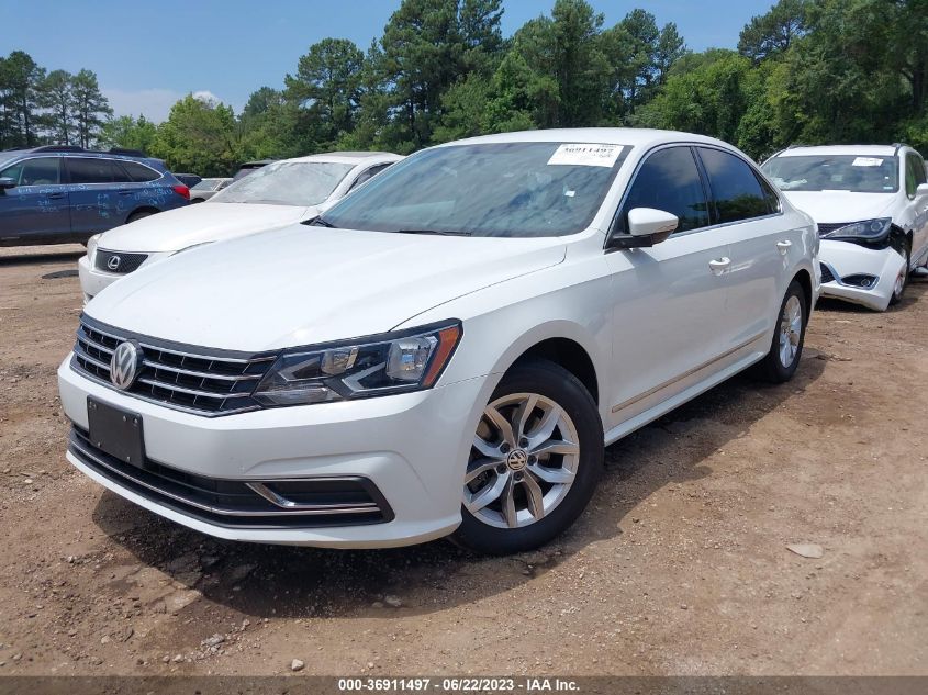 2017 VOLKSWAGEN PASSAT 1.8T S - 1VWAT7A34HC006842