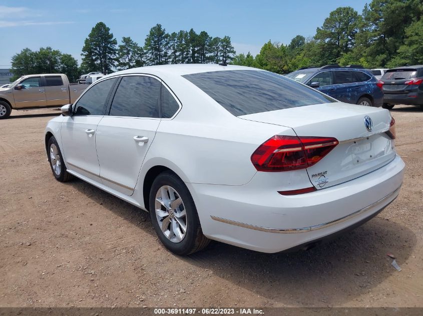 2017 VOLKSWAGEN PASSAT 1.8T S - 1VWAT7A34HC006842