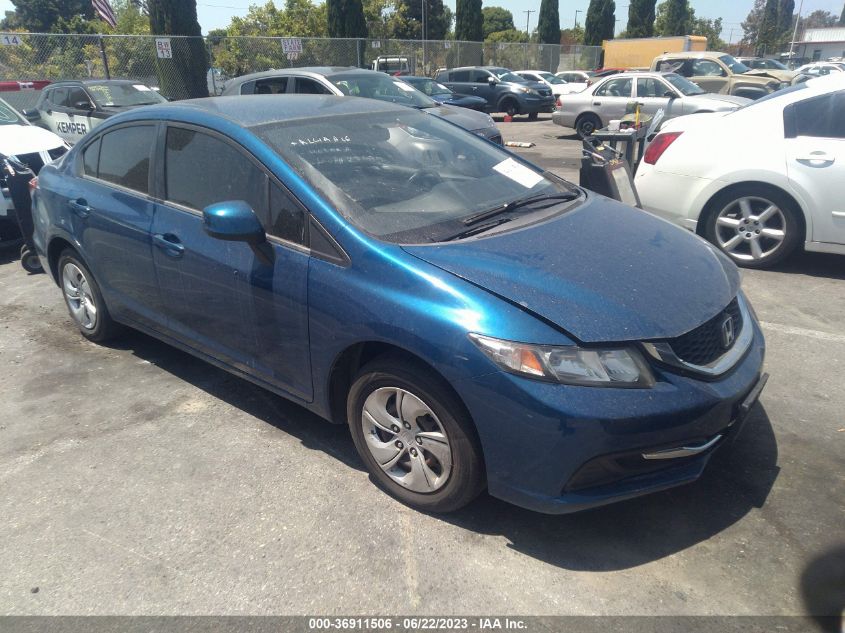 2013 HONDA CIVIC SDN LX - 19XFB2F51DE289759