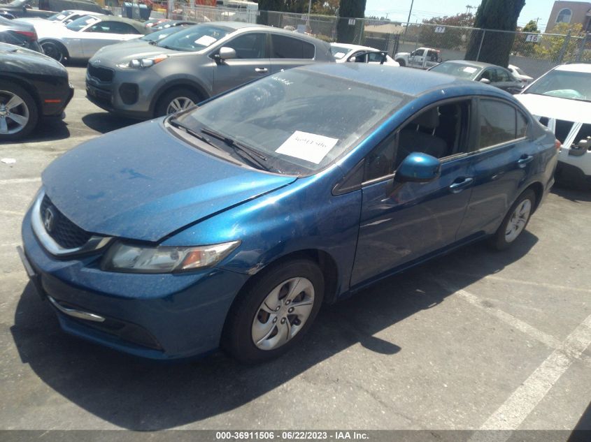 2013 HONDA CIVIC SDN LX - 19XFB2F51DE289759
