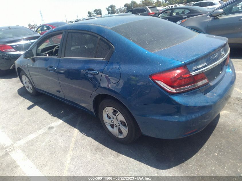 2013 HONDA CIVIC SDN LX - 19XFB2F51DE289759
