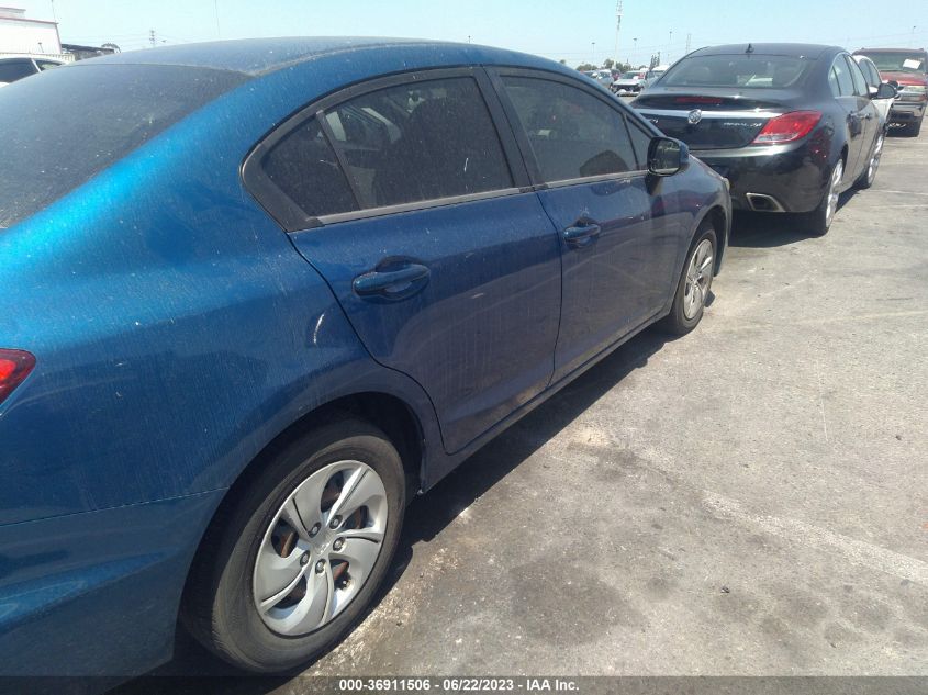 2013 HONDA CIVIC SDN LX - 19XFB2F51DE289759
