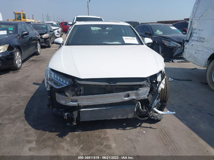 2023 AUDI A4 SEDAN S LINE PREMIUM PLUS - WAUEAAF45PN006308