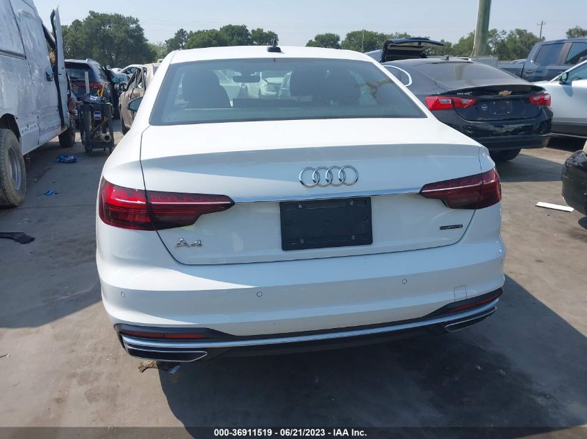 2023 AUDI A4 SEDAN S LINE PREMIUM PLUS - WAUEAAF45PN006308