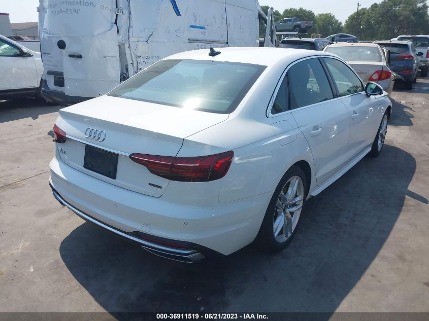 2023 AUDI A4 SEDAN S LINE PREMIUM PLUS - WAUEAAF45PN006308