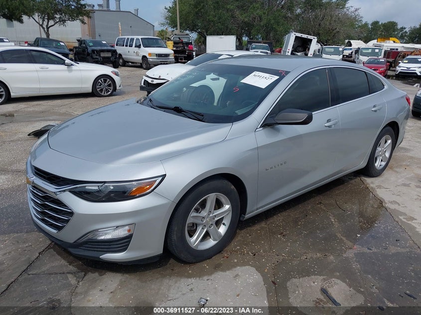 VIN 1G1ZB5ST8KF228066 2019 CHEVROLET MALIBU LS