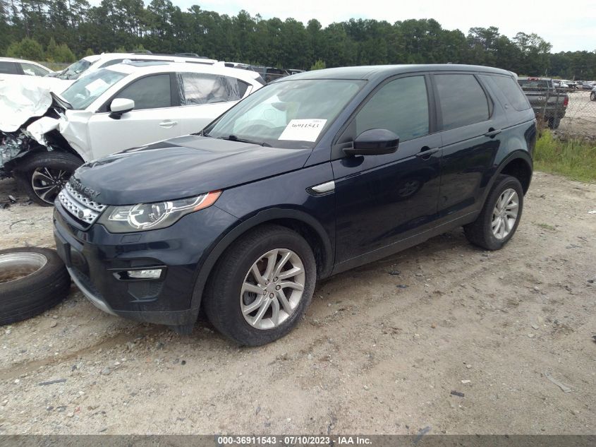 2016 LAND ROVER DISCOVERY SPORT HSE - SALCR2BG9GH605938