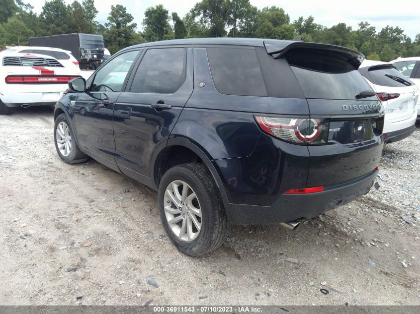 2016 LAND ROVER DISCOVERY SPORT HSE - SALCR2BG9GH605938