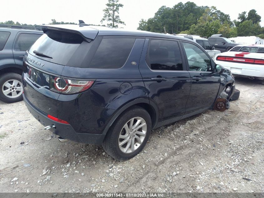 2016 LAND ROVER DISCOVERY SPORT HSE - SALCR2BG9GH605938