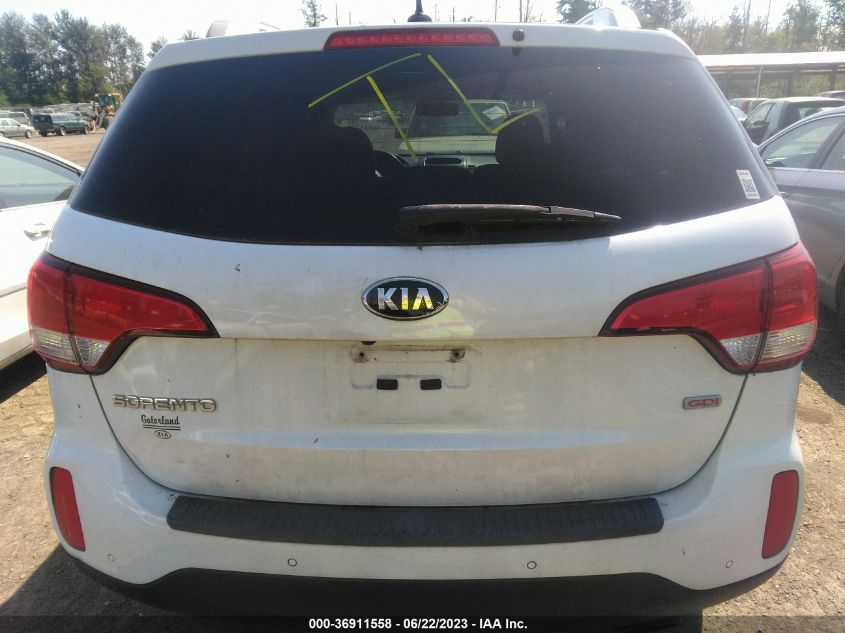 2015 KIA SORENTO LX - 5XYKT3A61FG587025