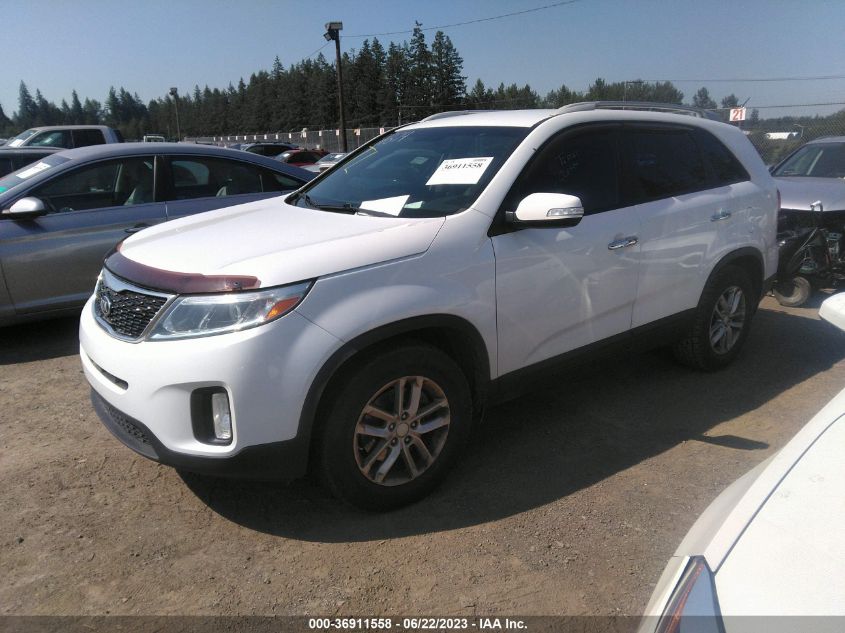 2015 KIA SORENTO LX - 5XYKT3A61FG587025