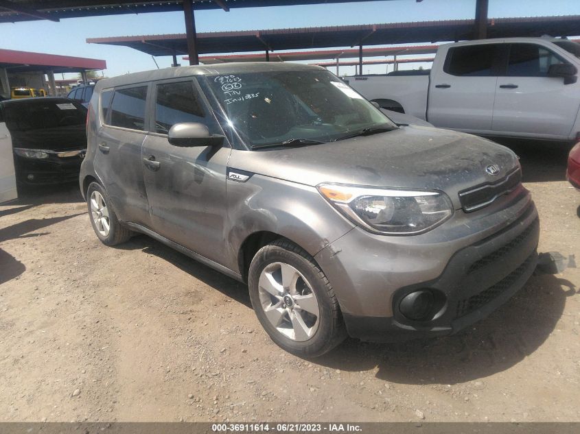 2018 KIA SOUL BASE - KNDJN2A23J7619718